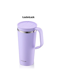 Bình giữ nhiệt LocknLock Daily Handle Tumbler LHC4330 - Có quai cầm - Nắp trượt