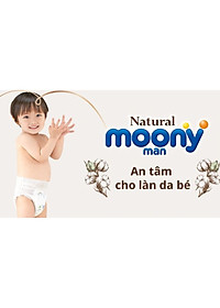 Tã Dán Moony Natural Bông Organic L38 (38 Miếng)