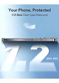 Ốp Lưng cho iPhone 16 Pro / iPhone 16 Pro Max ESR Zero Clear Case HaloLock - Hàng Chính Hãng