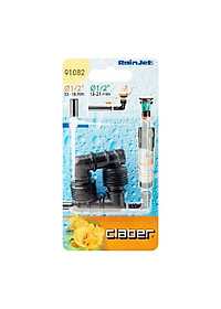 Nối ren (coren) 1/2", 1 hộp = 2 cái/ 1/2" Threaded Elbow 2pcs Claber 91082