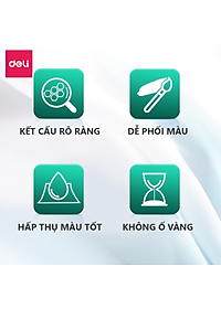 [A3/A4/A5/A6] Giấy Vẽ Màu Nước Tệp 16 Tờ 300Gsm A3 / A4 / A5 / A6 Chuyên Dụng Hạng Hoạ Sĩ Watercolor Paper Cao Cấp Finenolo Deli - Dùng Cho Màu Nước Gouache Acrylic Nhiều Cọ - EC270