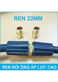 Ren nối ống dây áp lực cao ren 22mm