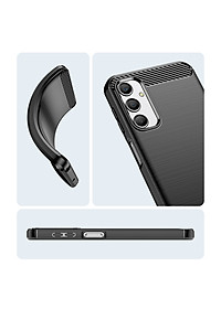 Ốp lưng chống sốc cho Samsung Galaxy A24 5G hiệu Likgus vân kim loại , chống sốc chuẩn quân đội, chống va đập - hàng nhập khẩu