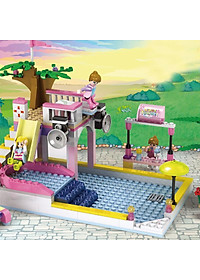 Đồ Chơi Bé Gái Khu vui chơi Công viên Tuổi Thơ 14514 Bằng nhựa ABS an toàn