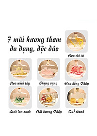 Nước Hoa Thơm Phòng Hoa Nhài Tây - Tạo Không Gian Thoái Mái Có Que Gỗ Lọ Tự Khuếch Tán 100ml
