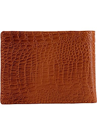 Ví Nam Vân Cá Sấu Huy Hoàng HT2110 (12.5 x 10 cm) - Da Bò