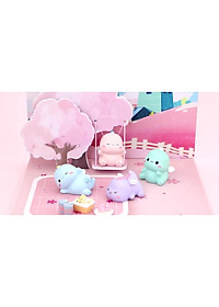 Mô Hình Trang Trí Taplo Ô Tô Xe Hơi Bàn Làm Việc Bàn Học Phòng Khách Khủng Long Mini Siêu Cute - Phụ Kiện Xe Hơi Ruffo