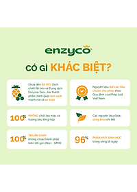 Nước Lau sàn sinh học ENZYCO 2L - Chiết xuất Bồ hòn và Enzyme Dứa