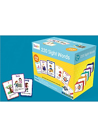 220 sight words – Bộ 220 thẻ học tiếng Anh bền đẹp, nhiều cấp độ cho thiếu nhi