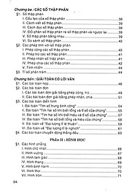 Tóm Tắt Kiến Thức Toán Tiểu Học (Dùng Chung Cho Các Bộ SGK Hiện Hành) 