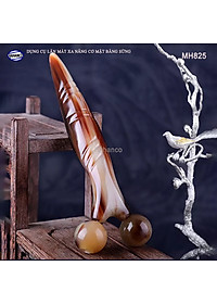 Dụng cụ lăn 3D - V Line massage nâng cơ mặt và body bằng sừng (MH825) day ấn huyệt, làm đẹp da - chăm sóc sức khỏe - HAHANCO