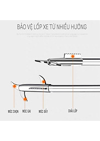 Dụng Cụ Móc Lốp Xe, Lấy Đinh Gảy Đinh, Loại Bỏ Đá Trên Lốp 2 in 1 Với Cây Tua Vít Giúp Lấy Cạy Đinh, Loại Bỏ Đá Dăm/ Cát Lốp Xe Hơi Bảo Vệ Lốp Xe Hơi, Ô tô, Xe Tải Mai Lee