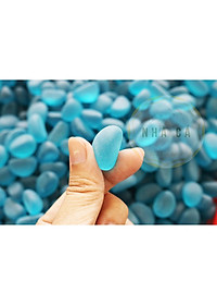 200g ĐÁ XANH PHỦ MỜ LÓT NỀN BỂ CÁ - ĐÁ THẦN KÌ - ĐÁ TRANG TRÍ HỒ CÁ