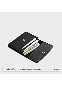Ví Yuumy ( Thời trang nữ dáng ngắn nắp gập - Ví da Seasand YV100 )