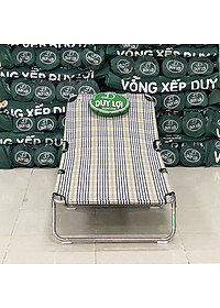 GHẾ - GIƯỜNG XẾP  DUY LỢI INOX CỠ ĐẠI (TẶNG 10 MÓC ÁO KÉP NHỰA CAO CẤP DUY LỢI)