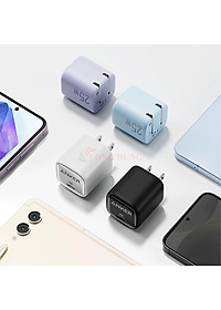 Cốc sạc Anker Zolo 1Type-C 25W PIQ 3.0 A2656 - Hàng chính hãng