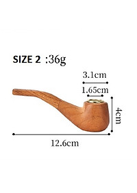 Tẩu thuốc gỗ handmade