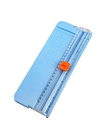Bàn cắt giấy mini khổ A4 A5 Lalunavn cắt đc giấy 300gsm đc nhiều lần trượt 2 chiều sắc bén