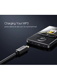 Ugreen UG10353US132TK 0.25M màu Đen Cáp sạc truyền dữ liệu USB 2.0 sang MINI USB đầu mạ vàng - HÀNG CHÍNH HÃNG