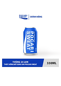 Thùng 24 LonThức Uống Bổ Sung ION Pocari Sweat (330ml / Lon)