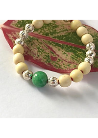 Lắc Tay Lắc Chân Trẻ Em Vòng Dâu Tằm Bạc Hiểu Minh LTE050