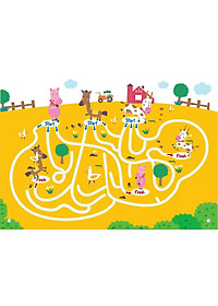 Sách rèn luyện trí thông minh - Trò chơi mê cung và tìm kiếm (4 quyển)