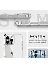 Ốp lưng chống sốc cho iPhone hiệu Likgus Crashproof - Thiết kế trong suốt, chống ố, giúp chống chịu mọi va đập - hàng nhập khẩu