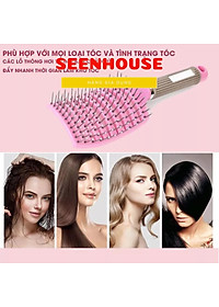 Lược gỡ rối,tạo phồng tóc,sấy tạo kiểu tóc bán nguyệt loại to seen house