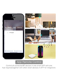 Bộ hub trung tâm Wi-Fi Hub BT Mesh (SIG) cho nhà thông minh  Gateway Tương thích với Alexa Trợ lý Google Đa thiết bị