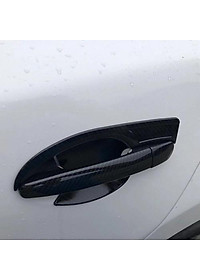 Ốp tay nắm, hõm cửa vân carbon Mazda 2, 3, Cx5 , Mazda 6, Cx8