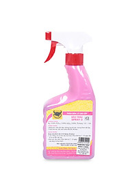 Combo 3 chai Phân bón lá dạng bình xịt MK đầu trâu SPRAY 1-2-3 chuyên cho hoa - giúp chăm sóc các quá trình phát triển của hoa