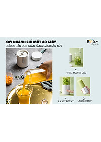 Máy Xay Sinh Tố Bear 1.5L SB-MX15L 700W - Hàng Chính Hãng