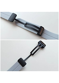 Dây silicon 20mm khoá nam châm màu đen dành cho đồng hồ Coros Pace 2