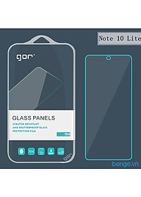 Bộ 2 Miếng Kính Cường Lực Gor Dành Cho SAMSUNG GALAXY NOTE 10 LITE/ S10 LITE Full Box - GOR - Hàng Nhập Khẩu