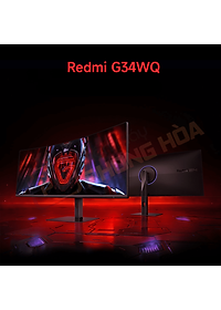 Màn Hình Cong Xiaomi Redmi Mi Curved G34WQi 34 Inch Tần Số 180 Hz 2K Có VESA Chơi Game Làm Việc Thoải Mái - Hàng Nhập Khẩu