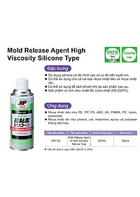  Chất tách khuôn, chống dính khuôn silicone JIP122