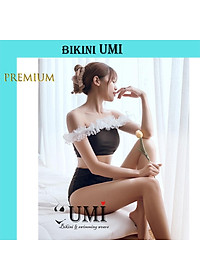 BIKINI Bèo Nhún Trễ Vai - BIKINISTORE - Màu Đen