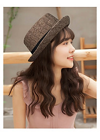 Mũ Phớt Cao Bồi Nam Nữ Phong Cách Mỹ,  Nón Phớt Cao Bồi Miền Viễn Tây Phong Cách Trẻ Trung Năng Động-HÀNH CHÍNH HÃNG