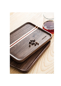 Khay gỗ óc chó lớn hiệu CAFE DE KONA