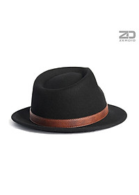 Mũ Phớt Nam Lông Cừu Úc, Nón Fedora Nam Vành Nhỏ Mr Mao Cao Cấp MP041