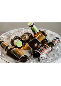 Combo Lốc 6 Chai Bia Đức Thầy Tu EIBAUER ZWICK'L DUNKEL 250ml/chai