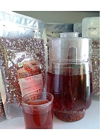 Gạo Lứt Huyết Rồng Dân Tộc Rang Nguyên Chất MẸ KEN 1Ký - TRÀ GẠO LỨT, GẠO LỨT RANG MẸ KEN