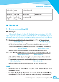 Luyện Chuyên Sâu Ngữ Pháp Và Từ Vựng Tiếng Anh Lớp 9 - Tập 1