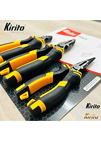 Bộ kềm công nghiệp cao cấp thương hiệu Kirito nhật hỗ trợ 30% lực cắt, có ép cos, màu sắc Vàng Đen