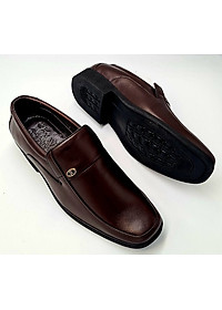 GIÀY NAM DA BÒ,QUAI CÓ GẮN KHUY CHỮ R ĐẸP MẮT