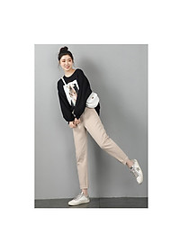 Quần kaki nam nữ trơn cơ bản