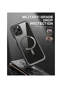 Ốp Lưng SUPCASE Hỗ Trợ Sạc Từ Tính Unicorn Beetle MAG Slim Clear Dành Cho iPhone 13ProMax - Hàng Chính Hãng