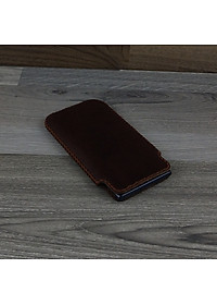 Bao Da Túi Rút dành cho Iphone 12 Pro Max Da Bò