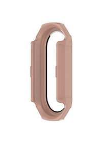 Ốp Case PC Mặt Kính Cường Lực chống va đập cho Xiaomi Mi Band 8 / Xiaomi Mi Band 9 - Hàng Chính Hãng
