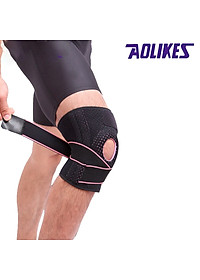 Đai bảo vệ đầu gối 4 lò xo trợ lực dây chằng AOLIKES A-7908 Sport Knee Pad